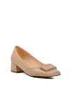 Beige Skin Womens High Heel Shoes 312240 Z