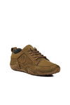 Khaki Nubuck Genuine Leather Mens Casual Shoes 325-SM