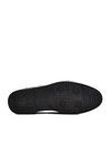 Black Genuine Leather Mens Casual Shoes 327 M