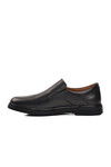 Black Genuine Leather Mens Casual Shoes 336 M