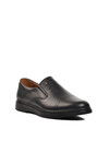 Black Genuine Leather Mens Casual Shoes 336 M