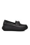 Black Skin Womens Casual Shoes 389120 Z