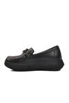 Black Skin Womens Casual Shoes 389120 Z