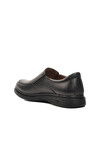 Black Genuine Leather Mens Casual Shoes 416 M
