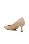 Beige Skin Womens High Heel Shoes 458299 Z