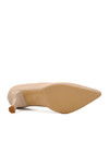 Beige Skin Womens High Heel Shoes 458299 Z