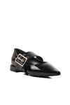 Black Patent Leather Womens Evening Shoes 519028 Z