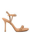 Nude Thin Heeled Stoned Womens Evening Shoes 543117 Z