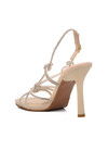 Beige Womens Evening Shoes 543119 Z