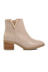 Beige Skin Womens Boots 547788 Z