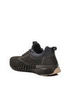 Anthracite Genuine Leather Orthopedic Mens Casual Shoes 6280 M