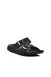 Black Anatomical Mens Slippers 66.001 M