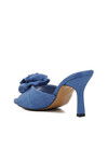 Mavi  Kadın Topuklu Terlik 670472 Z