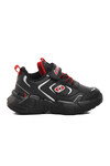 Black-Red Childrens Sneakers 720-25K P