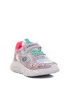 Ice-Water Green Velcro Girls Sneakers 732 P