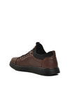 Brown Genuine Leather Mens Casual Shoes 818 M