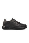 Black Orthopedic Gel Sole Genuine Leather Mens Casual Shoes 820 M