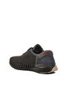 Anthracite Genuine Leather Orthopedic Mens Casual Shoes 6207 M