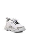 White-Black Childrens Sports Shoes A-36 F