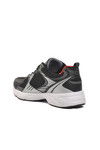 Black Red Mesh Lightweight Mens Sneakers B-522 M