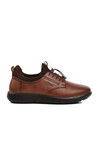 Tan Orthopedic Genuine Leather Mens Casual Shoes 28607 M