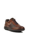Tan Genuine Leather Orthopedic Mens Casual Shoes 28797 M