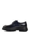 Navy Blue Open Wide Mold Genuine Leather Mens Classic Shoes Premium 1308 M
