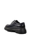 Navy Blue Open Wide Mold Genuine Leather Mens Classic Shoes Premium 1308 M