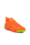 Orange Mens Artificial Turf Shoes with Elastic Ankle Straps MH-241-129