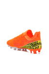 Orange Artificial Leather Mens Cleats MK-241-129 M