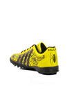 Yellow Kids Artificial Turf Shoes Spider F