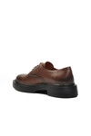 Brown Genuine Leather Wide-Mould Mens Classic Shoes Premium 1085 M