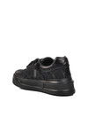 Black Genuine Leather Mens Sneaker Premium 1306 M