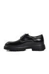 Black Open Wide Mold Genuine Leather Mens Classic Shoes Premium 1308 M
