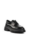 Black Open Wide Mold Genuine Leather Mens Classic Shoes Premium 1308 M