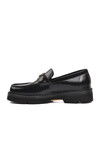 Black Open Mens Classic Shoes Premium 7708 M