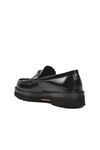 Black Open Mens Classic Shoes Premium 7708 M