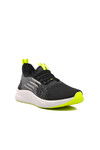 Black-White-Fluorescent Yellow Mens Sneakers Ravello M