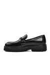 Black Wide Fit Genuine Leather Mens Classic Shoes Premium 601 M