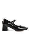 Black Patent Leather Womens High Heel Shoes 323071 Z