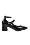 Black Patent Leather Womens High Heel Shoes 323072 Z