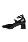 Black Patent Leather Womens High Heel Shoes 323072 Z