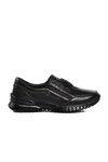 Black Genuine Leather Anatomic Womens Casual Shoes Z006 Z