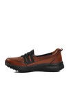 Tan Genuine Leather Womens Casual Shoes 017-DZ