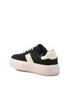 Black-White Womens Sneakers BNI-11241 Z