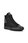 Black Unisex Hi Sneaker PO-30085 G