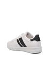White-Black Faux Leather Mens Sneaker Beverly Hills Polo Club Po-30161 M