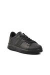 Black Faux Leather Mens Sneakers Beverly Hills Polo Club Po-30161 M