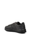 Black Faux Leather Mens Sneakers Beverly Hills Polo Club Po-30161 M