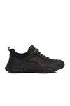 Anthracite Nubuck Genuine Leather Mens Casual Shoes 250078 M